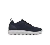 Geox U Spherica A, Zapatillas para Hombre, Azul Marino Y Negro, 44 EU