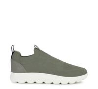 Geox U Spherica A, Zapatillas para Hombre, Verde (Dk Green), 42 EU