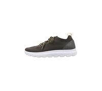 Geox U Spherica A, Zapatillas para Hombre, Verde Olive, 43 EU