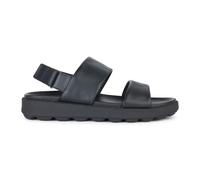 Geox U Spherica Ec6 C, Sandalia Deslizante Hombre, Negro, 43 EU