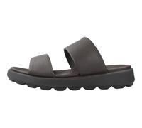 Geox U Spherica Ec6 A, Sandalia Deslizante Hombre, marrón Oscuro, 43 EU