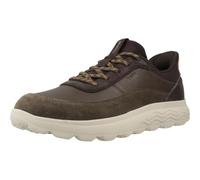 Geox Zapatillas deportivas U Spherica Plus U56MPA para hombre Café Militar Talla 45