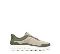 Geox U Spherica Plus E - Tenis para Hombre, Color Arena Oliva, Talla 6.5