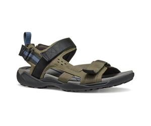 Geox - U Terreno + Grip B, Sandalia Deportiva Hombre, Military,