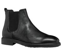 Geox U Tiberio A, Bota de Tobillo Hombre, Negro, 42.5 EU