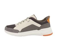 Geox U Vittour A, Zapatillas Hombre, Off White Dk Grey, 41 EU