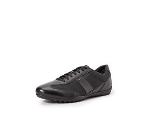 Geox U Wells A, Sneakers para Hombre, Negro (Black), 39 EU