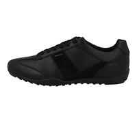 Geox U Wells A, Sneakers para Hombre, Negro (Black), 43 EU