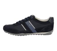 Geox U Wells C, Sneakers Hombre, Azul Dk Navy, 43 EU