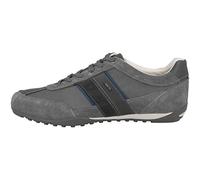 Geox U Wells C, Sneakers Hombre, Gris Dk Grey, 44 EU