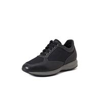 Geox Uomo Happy A, Sneakers para Hombre, Negro (Black), 44 EU