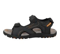 Geox Uomo Sandal Strada D, Sandalia Hombre, Dk Navy Black, 46 EU