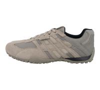 Geox Uomo Snake A Sneaker, Rock/LT Grey, 41 EU, Rock Lt Grey, 41 EU