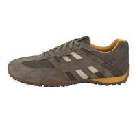 Geox Uomo Snake A, Zapatillas Hombre, Dove Grey Lt Taupe, 46 EU