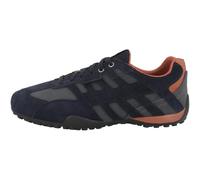 Geox Uomo Snake A, Zapatillas Hombre, Azul Marino, 43 EU
