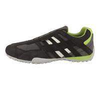 Geox Uomo Snake B, Zapatillas Hombre, Graphite Lime Green, 41 EU