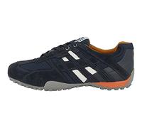 Geox Uomo Snake K, Zapatillas para Hombre, Azul (Navy), 41 EU