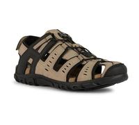 Geox Uomo Strada C Sandal, Sandalias Deportivas Hombre, Color Pardo, 43 EU