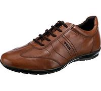 Geox Uomo Symbol B, Zapatos Hombre, Marrón Browncotto, 46 EU