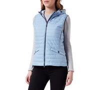 Geox W Ascythia Chaqueta, Dusty Blue, 38 para Mujer