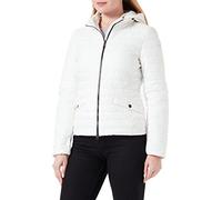 Geox W Ascythia Chaqueta, Weiß, 46 para Mujer