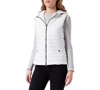Geox W Ascythia Chaqueta, Weiß, 50 Mujeres