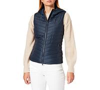 Geox W ASCYTHIA Mujer Chaleco de plumón, Azul (Gothic Blue), 38