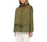 Geox W Bulmya Parka Chaqueta, Oliva quemada, 44 para Mujer