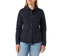 Geox W Dandra Chaqueta, Sky Captain, 46 para Mujer