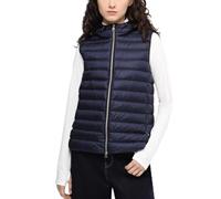 Geox W Jaysen Chaleco Chaqueta, Azul Marino, 46 para Mujer
