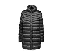 Geox W Jaysen Coat Chaqueta, Negro, 42 Mujeres