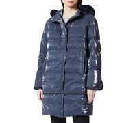 Geox W SKYELY Abrigo, Black Iris, 52 De Las Mujeres