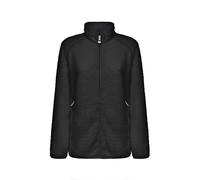 Geox W Sweater Long Back Sudadera, Negro, S para Mujer