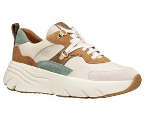 Geox Woman D DIAMANTA E Sneakers Whisky/LT Sand 41_EU