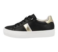Geox Women's D Claudin a Sneaker, Black Platinum, 39 EU