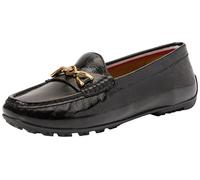 Geox Women's D Kosmopolis +Grip W Moccasin, Black, 42 EU