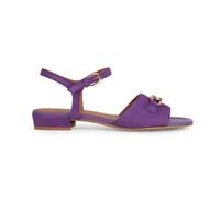 Geox Women's D New Eraklia 15 Flat Sandal, Purple, 38.5 EU