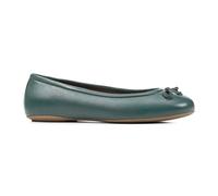 Geox D Palmaria BBallet - Zapatos Planos para Mujer, Verde Oscuro., 37.5 EU