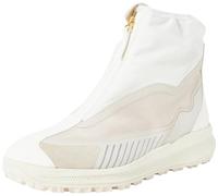 Geox Women's D Pg1x B ABX Ankle Boot, Lt Sand Off White, 37 EU