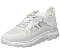 Geox Women's D Spherica C Sneaker, Blanco Crema, 38 EU