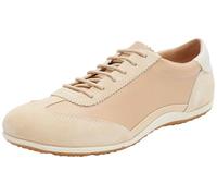 Geox Womens D Vega Sneaker, Sand Beige, 6 UK