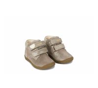 GEOX Zapatillas altas con velcro Macchia. Color marrón grisáceo