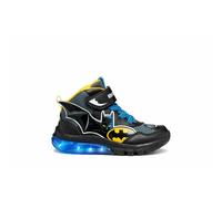 Geox J Ciberdron Boy, Zapatillas, Negro Amarillo, 37 EU