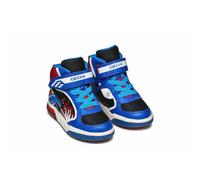 GEOX Zapatillas altas transpirables con LED Inek. Color rojo/azul