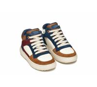 Geox Zapatillas altas transpirables Theleven. Talla 32. Color Marron