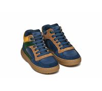 Geox Zapatillas altas transpirables Theleven. Talla 36. Color Azul