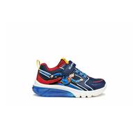 Geox J Ciberdron Boy, Zapatillas, Azul y Rojo, 37 EU