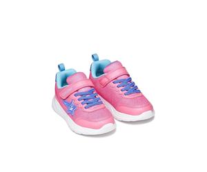 GEOX Zapatillas con cordones elástics SPRINTYE. Color rosa/azul