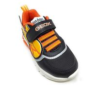 Geox Zapatillas con luces Ciberdron para niños de tema Harry Potter, negro y naranja, cierre de, Negro y naranja., 24 EU