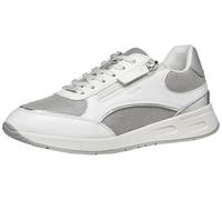 Geox Zapatillas D Bulmya B para Mujer, Color Blanco/Falda, Talla 40 EU